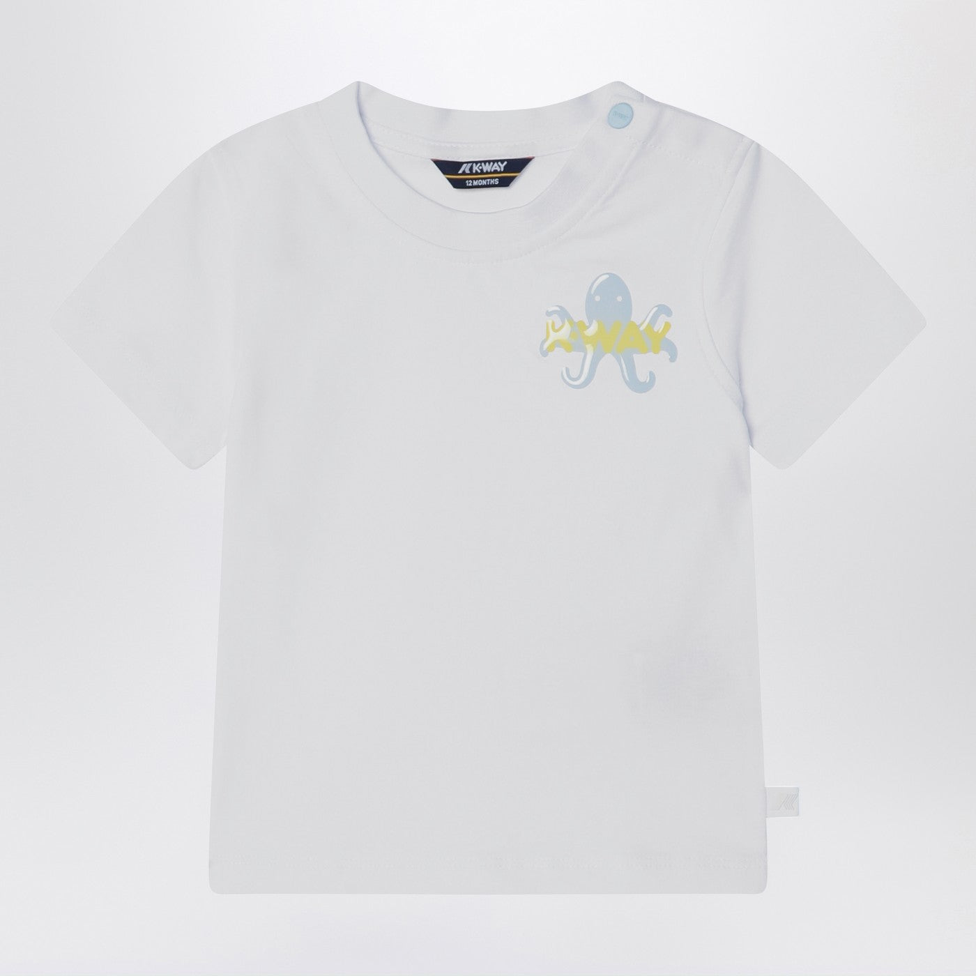 K-Way T-shirt Pete Octopus bianca