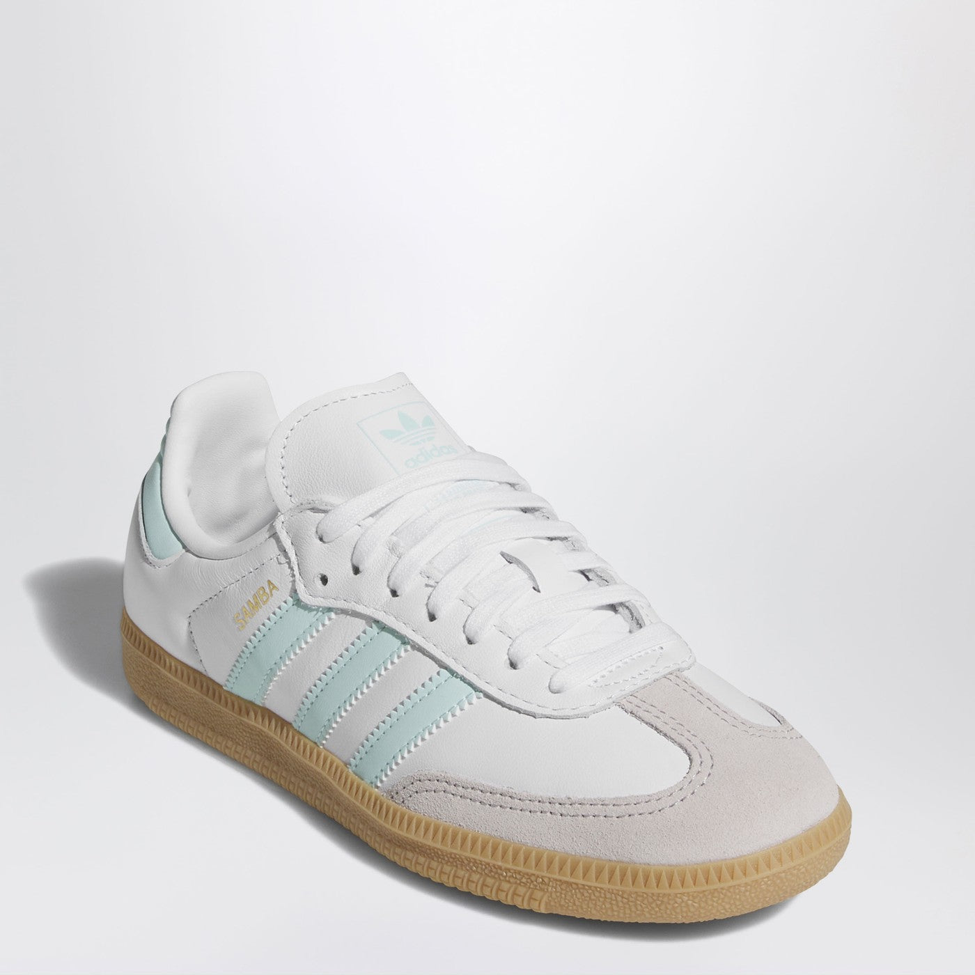ADIDAS ORIGINALS Sneakers Samba OG bianca/acquamarina, view 2
