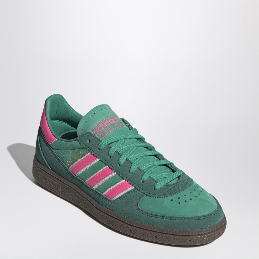 ADIDAS ORIGINALS Sneakers Handball Spezial WM Court Green/Lucid Pink/Off White, view 2