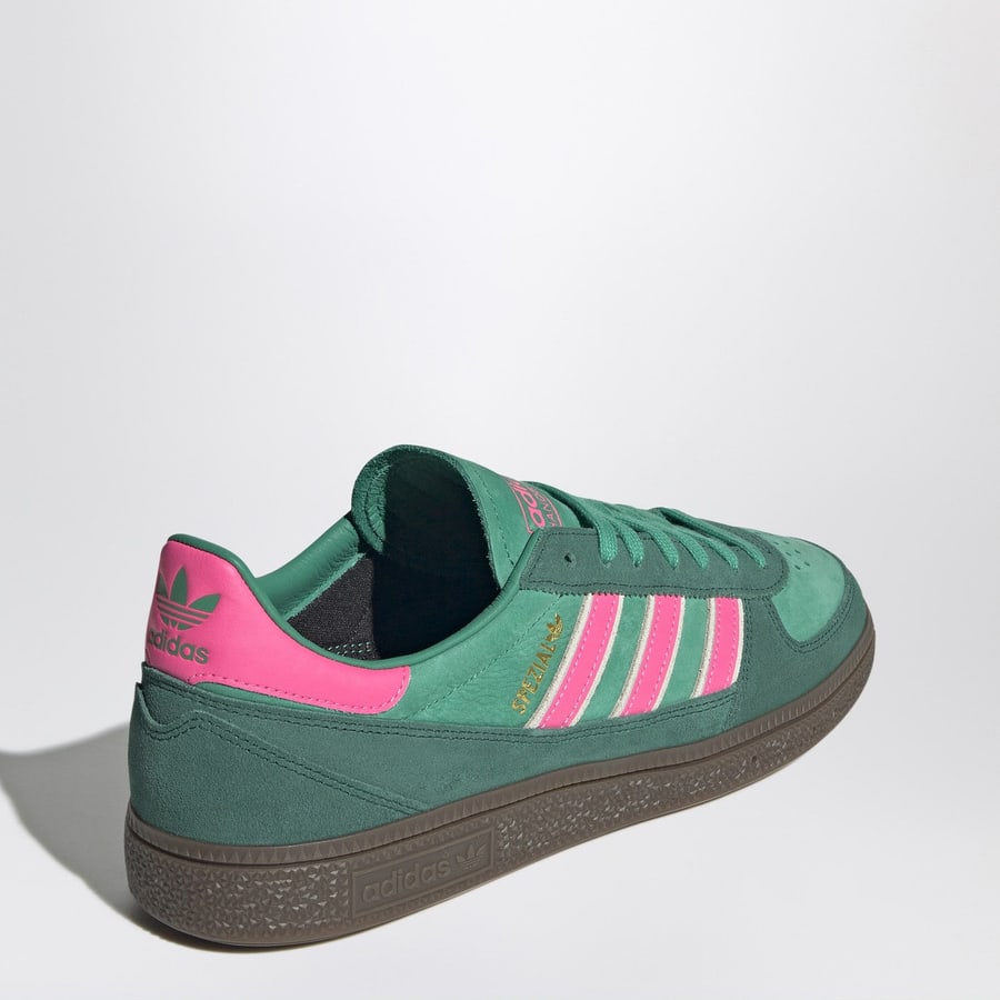ADIDAS ORIGINALS Sneakers Handball Spezial WM Court Green/Lucid Pink/Off White, view 4