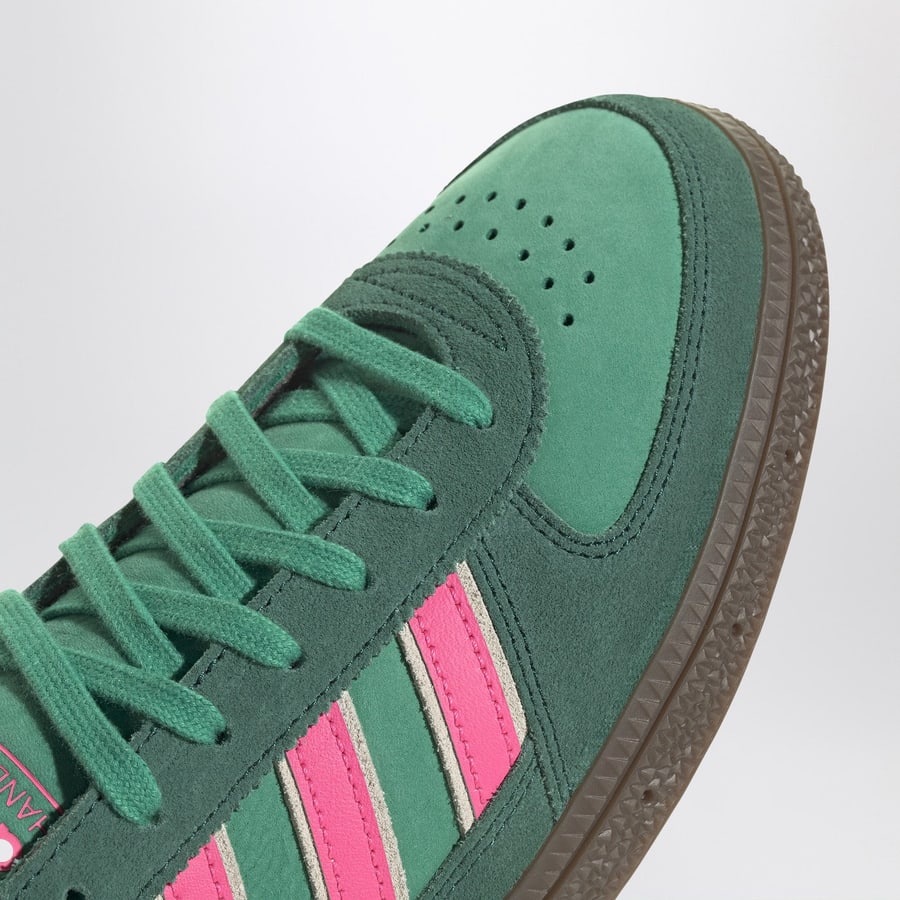 ADIDAS ORIGINALS Sneakers Handball Spezial WM Court Green/Lucid Pink/Off White, view 5