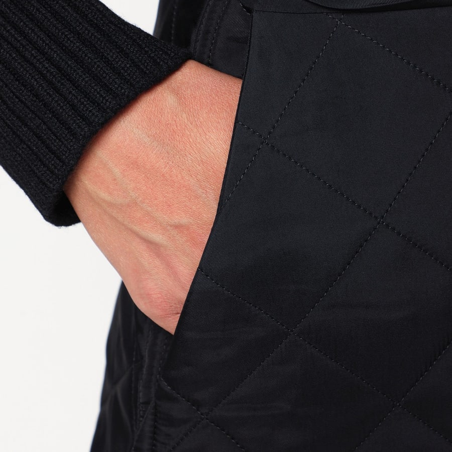 Jil Sander Gonna trapuntata nera, view 5