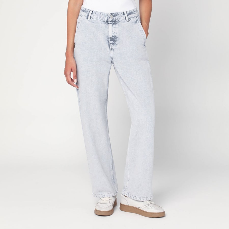 Carhartt WIP Pierce Pant Straight Black Chalk Wash