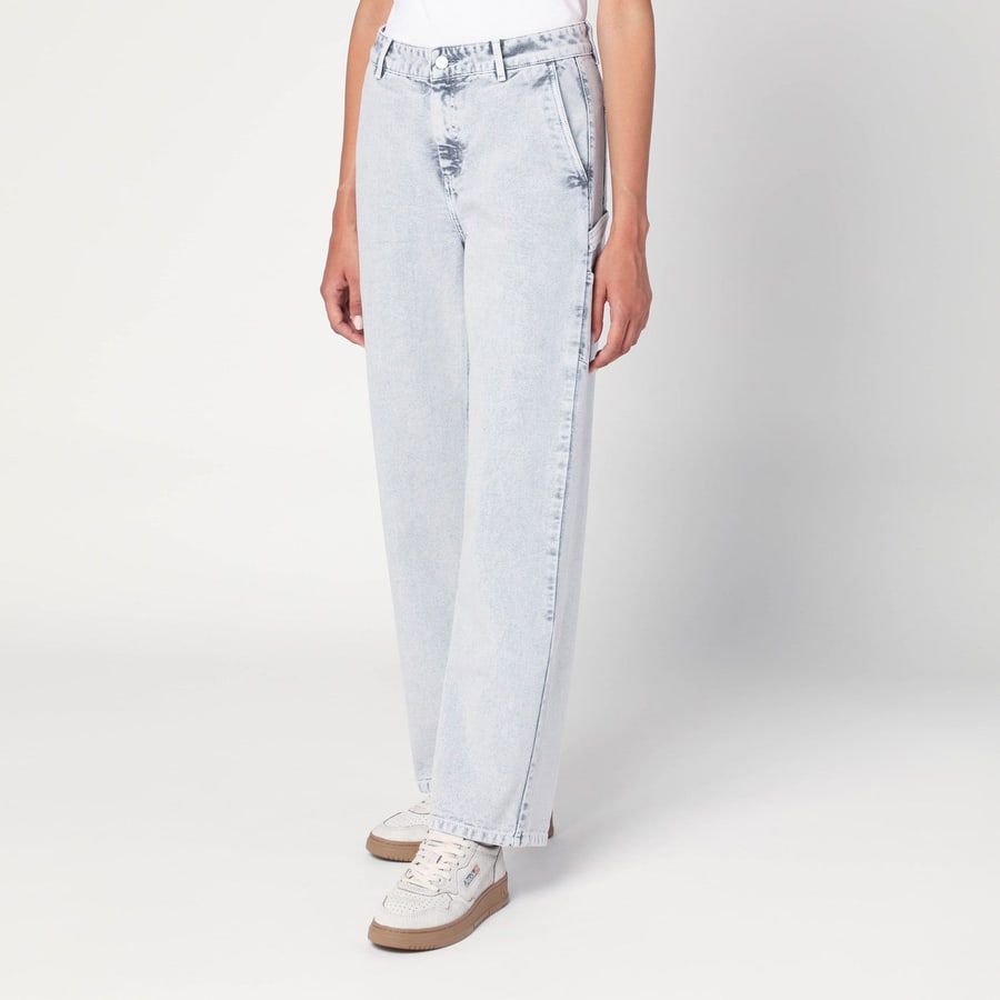 Carhartt WIP Pierce Pant Straight Black Chalk Wash, view 3