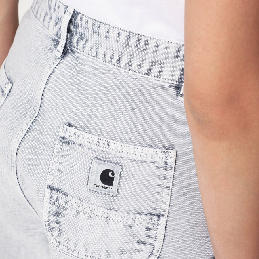 Carhartt WIP Pierce Pant Straight Black Chalk Wash, view 5