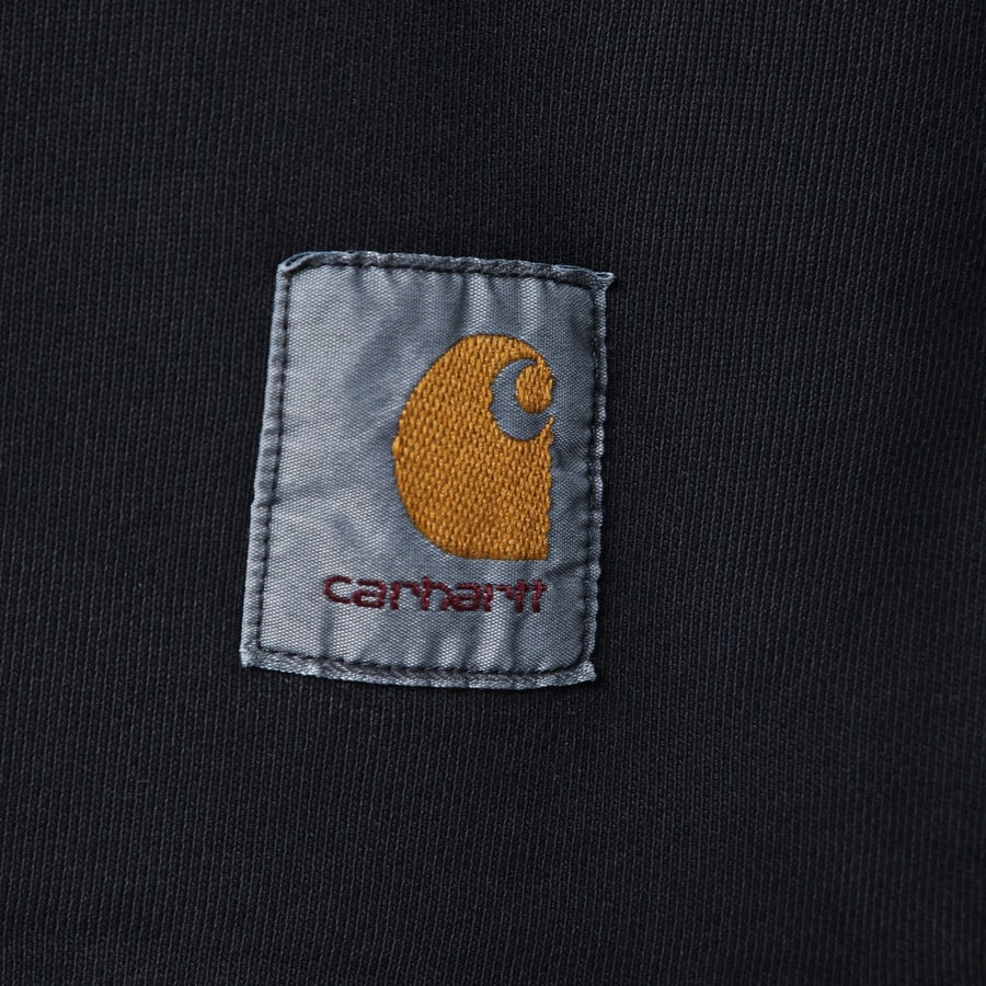 Carhartt WIP Hudson Sweatshirt nera, view 4