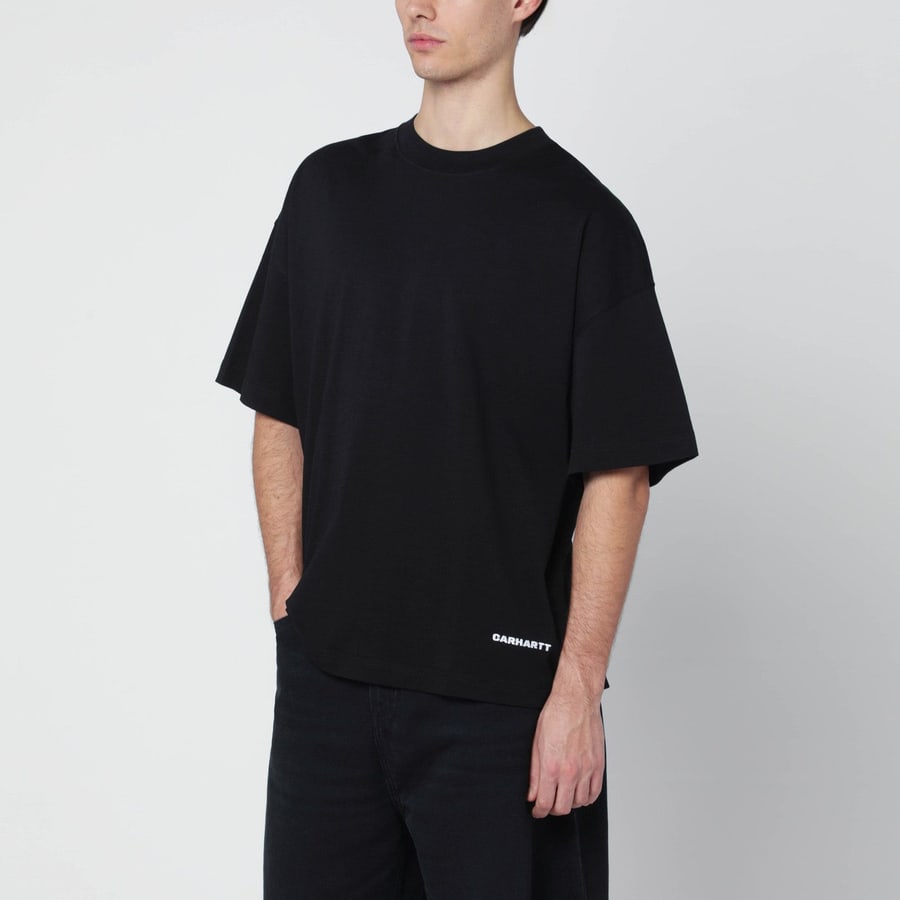 Carhartt WIP S/S Link Script T-Shirt nera
