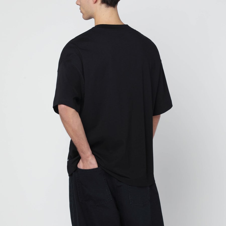 Carhartt WIP S/S Link Script T-Shirt nera, view 3