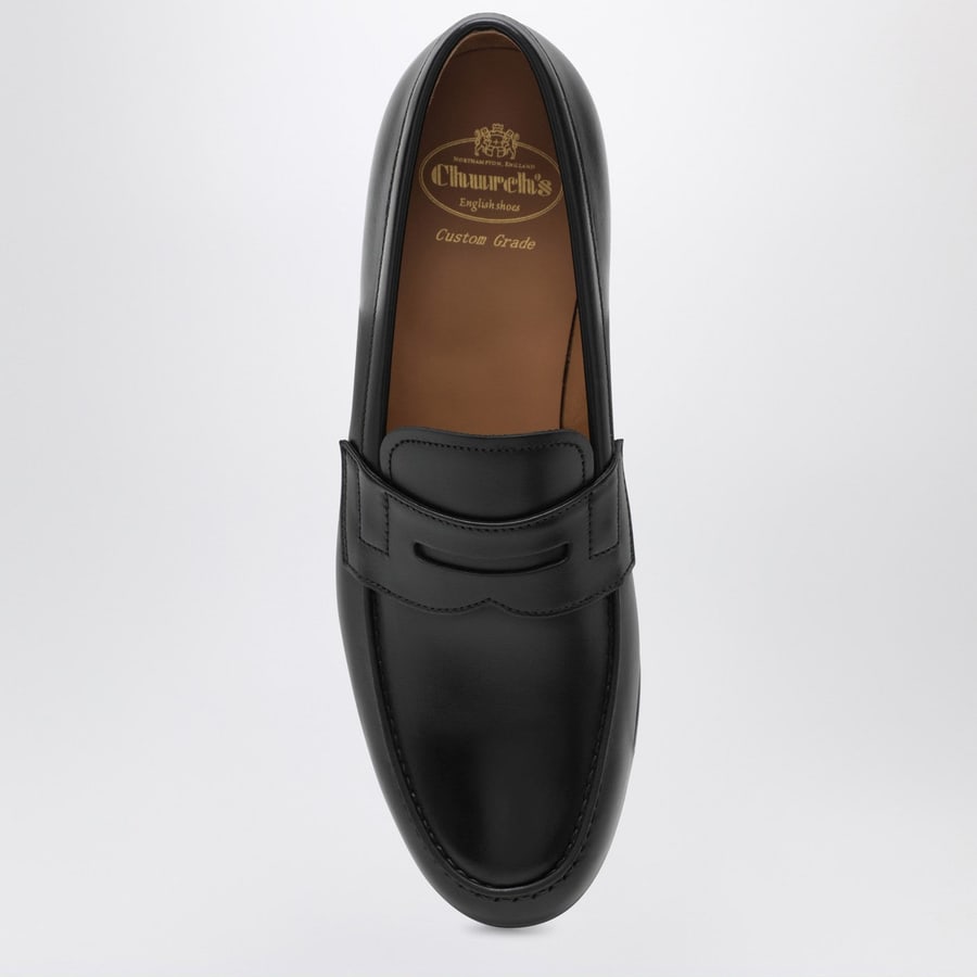Church's Mocassino Heswall in pelle nero, view 3