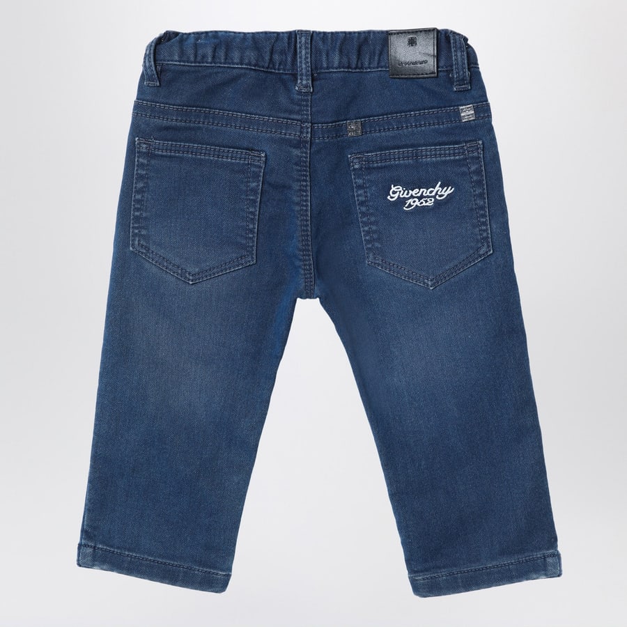Givenchy Jeans blu effetto slavato, view 2