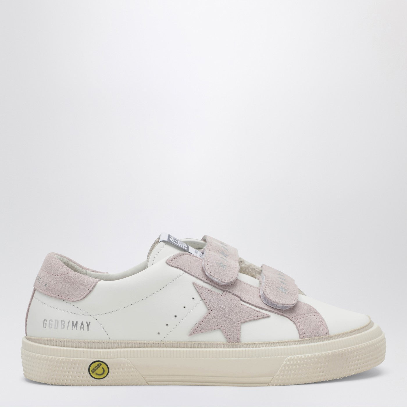 Golden Goose Sneakers May School bianca/rosa