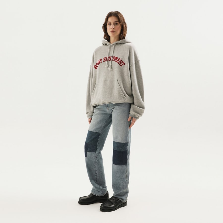 1989 STUDIO Felpa con cappuccio Body Equipment grigia