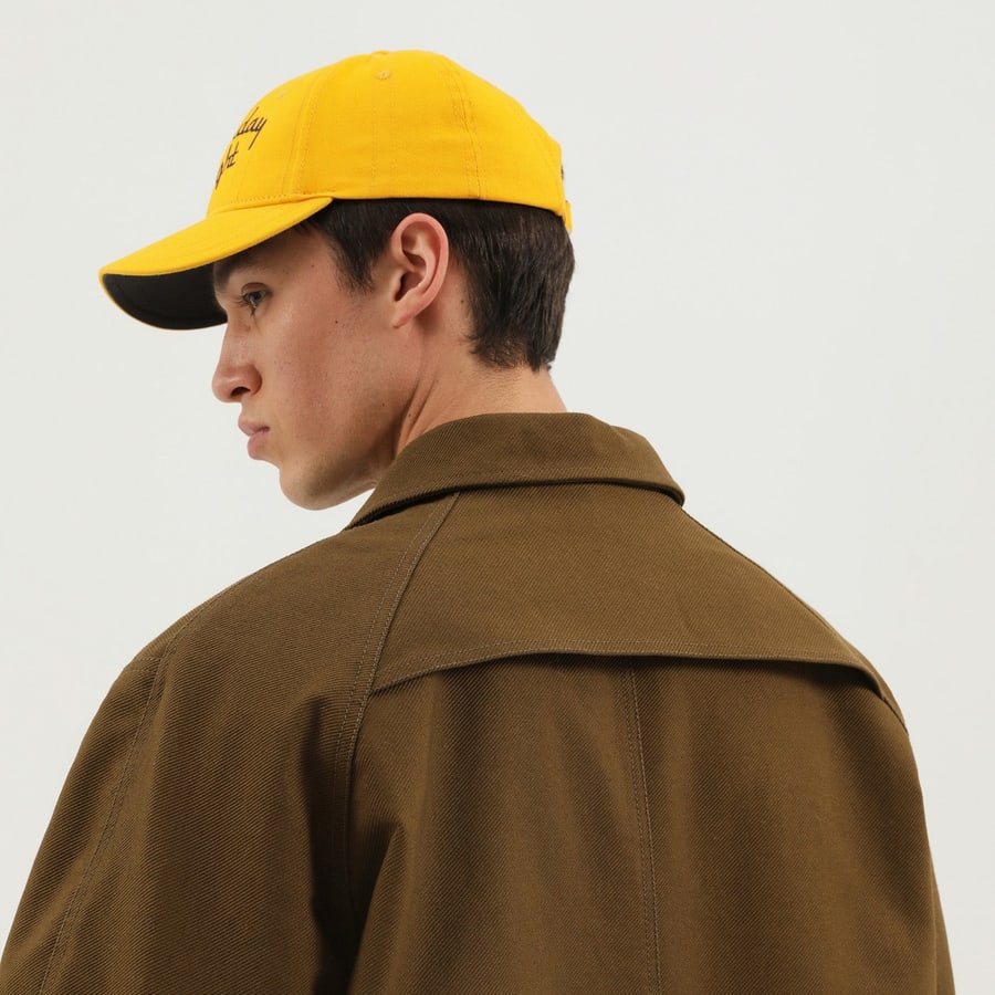 1989 STUDIO Cappotto Mackintosh verde oliva, view 4