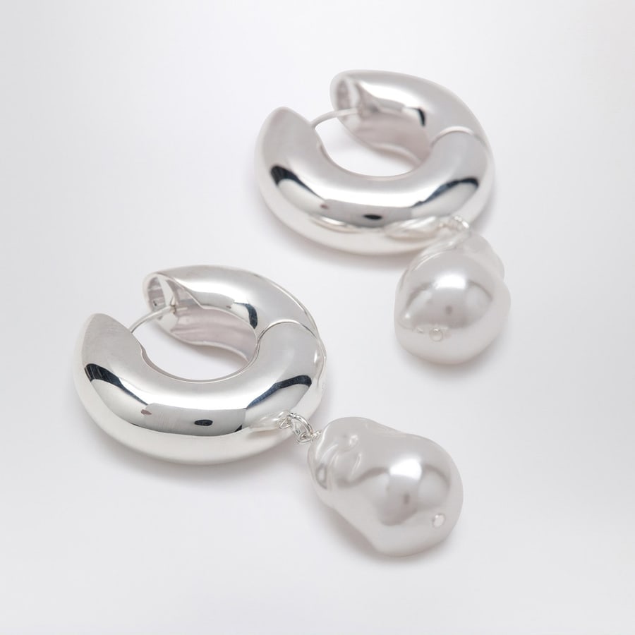 ELIOU Orecchini Pearl argento, view 3