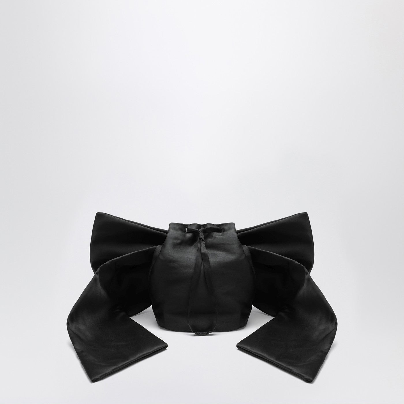 DOUUOD Borsa Adda con fiocco nera