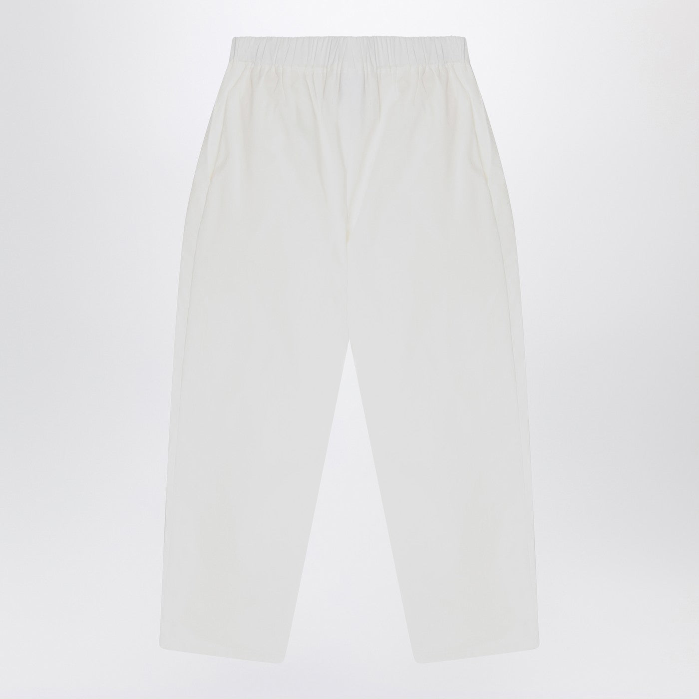 DOUUOD Pantalone avorio in cotone, view 2