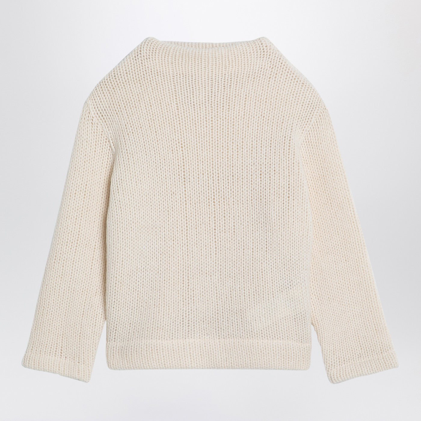 DOUUOD Maglione avorio in misto lana