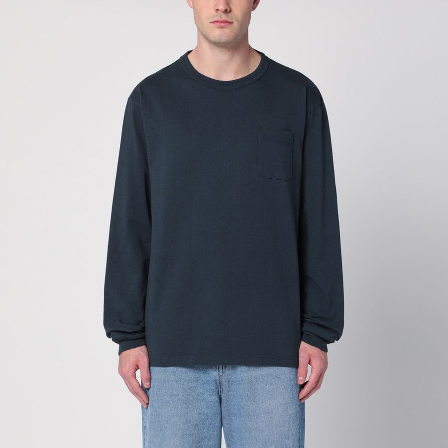CHAMPION T-shirt a manica lunga blu navy