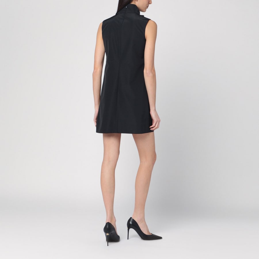 Givenchy Mini abito nero con fiocco, view 3