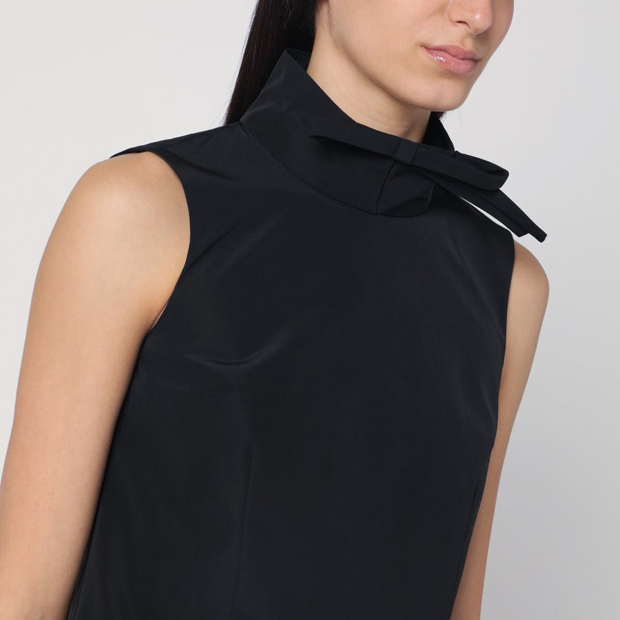 Givenchy Mini abito nero con fiocco, view 4