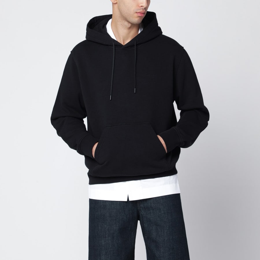Givenchy Felpa Couture Seam nera con stampa Clapperboard