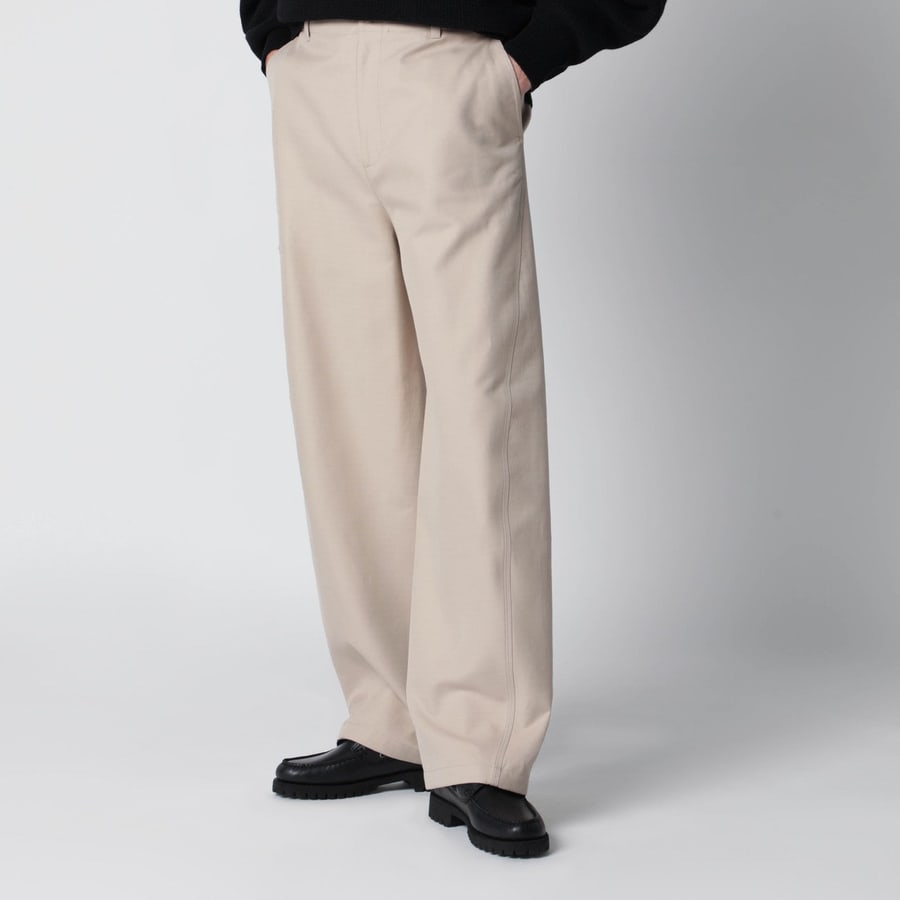 Givenchy Pantalone beige in cotone
