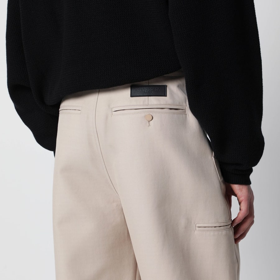 Givenchy Pantalone beige in cotone, view 5