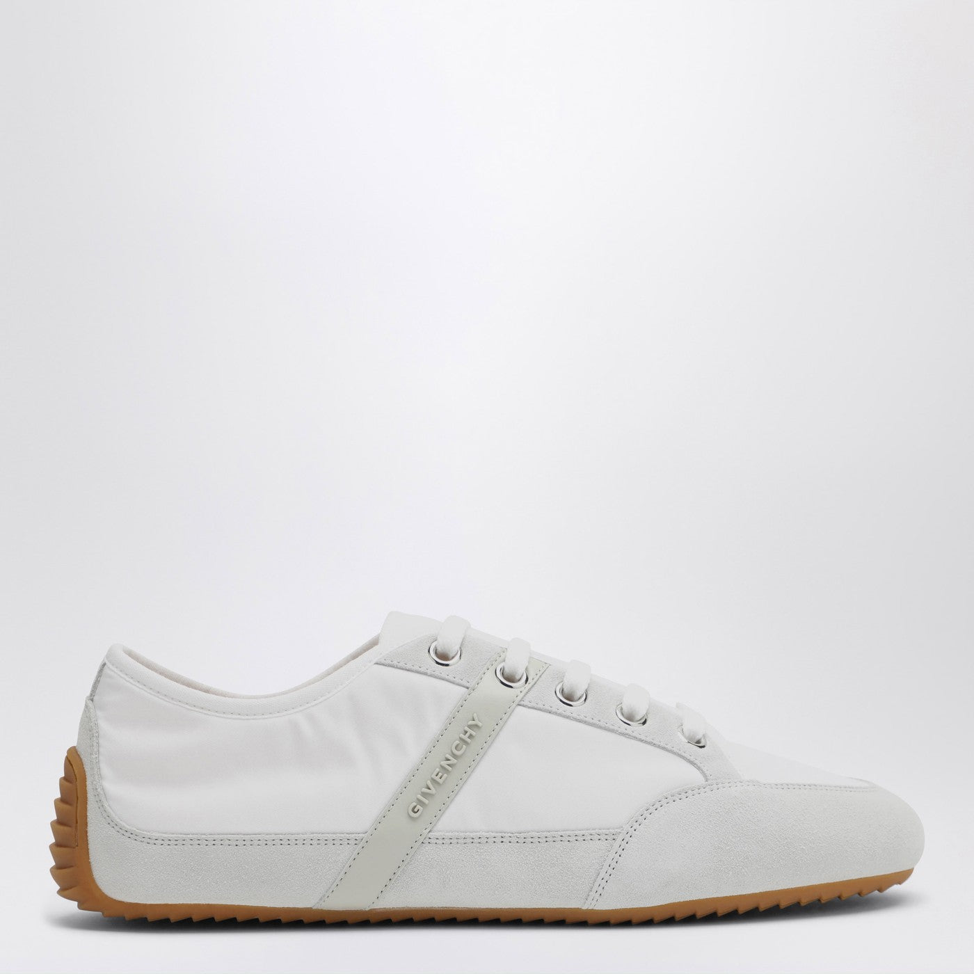 Givenchy Sneakers Silm bianca in nylon e suede