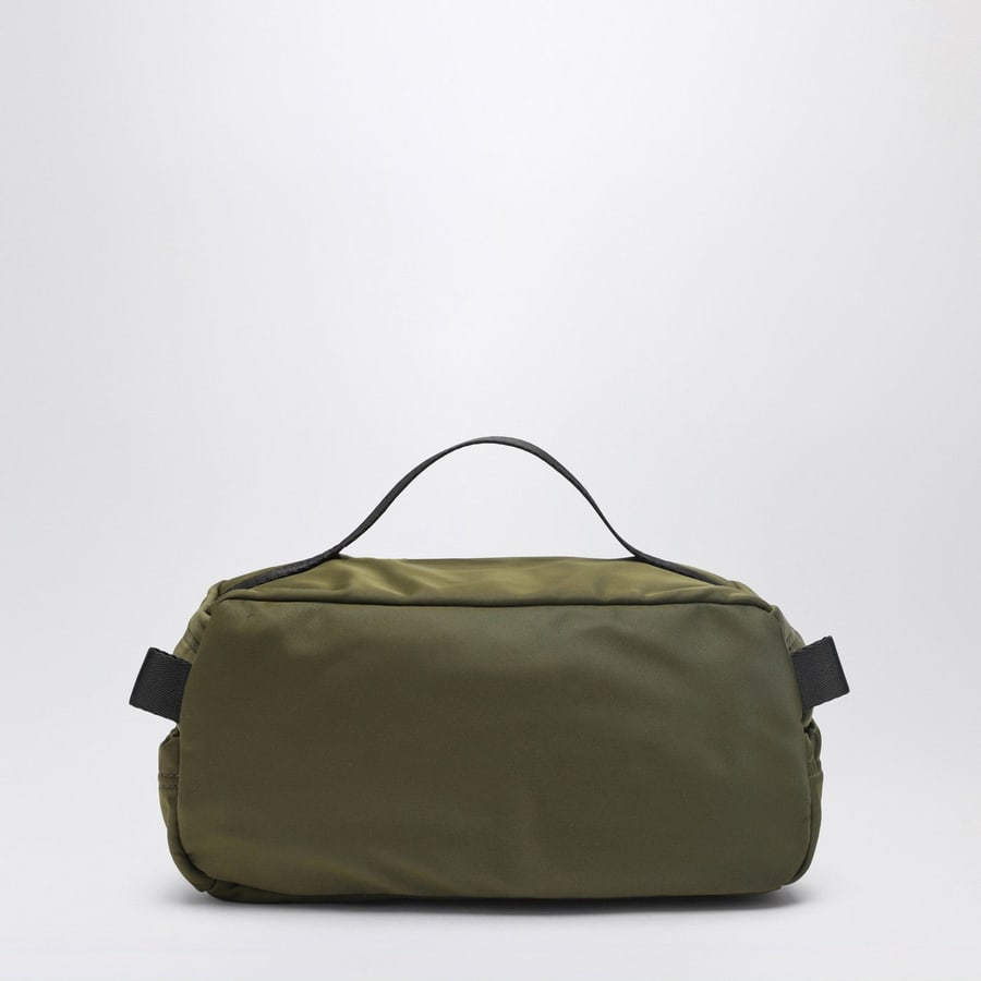 DONE! Beauty case verde in nylon, view 3