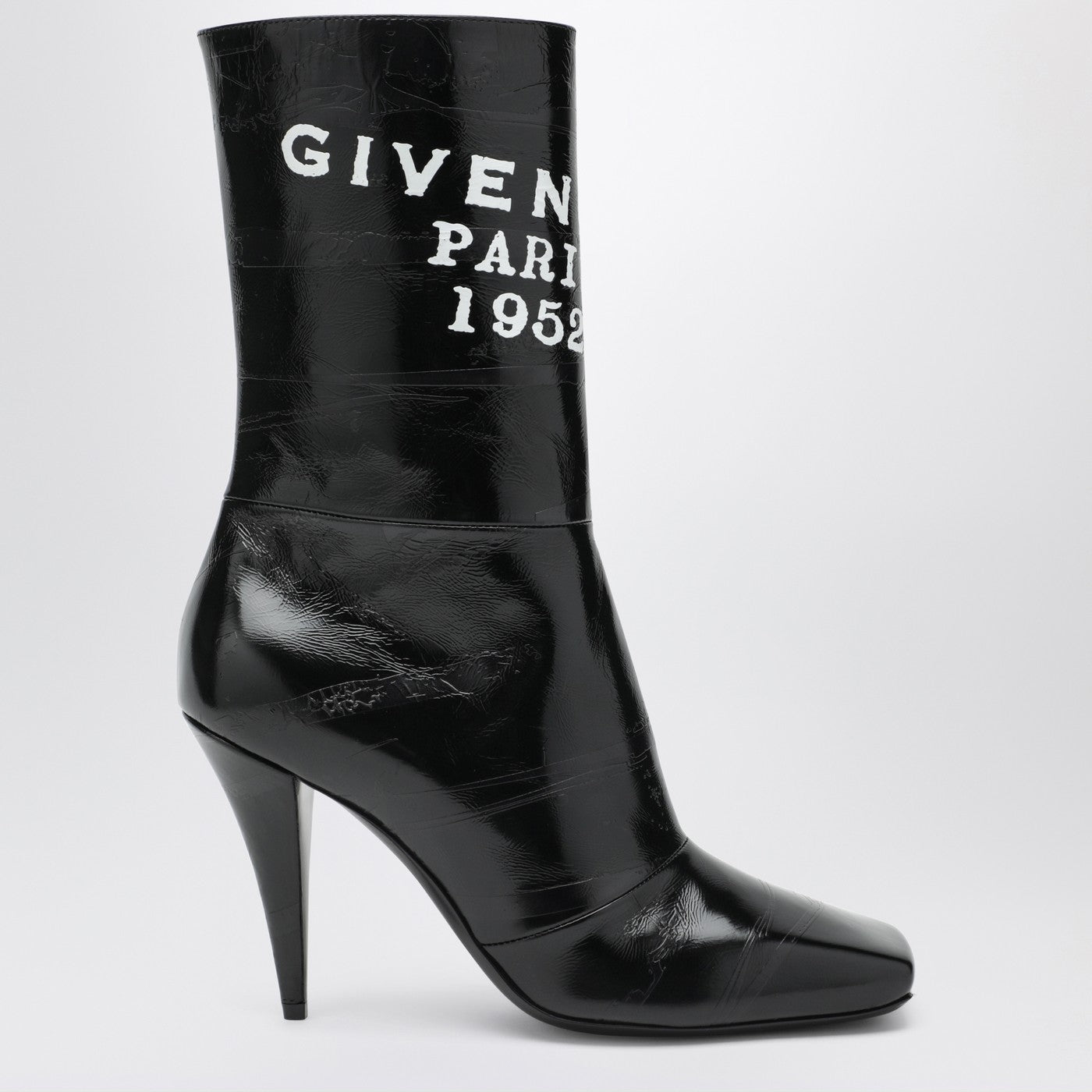 Givenchy Stivaletti neri Sliced Square GIVENCHY Tape