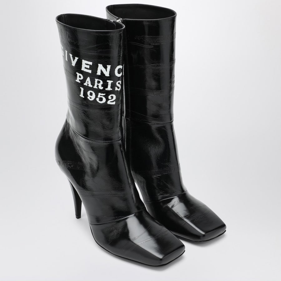 Givenchy Stivaletti neri Sliced Square GIVENCHY Tape, view 2