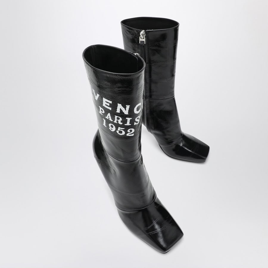 Givenchy Stivaletti neri Sliced Square GIVENCHY Tape, view 5