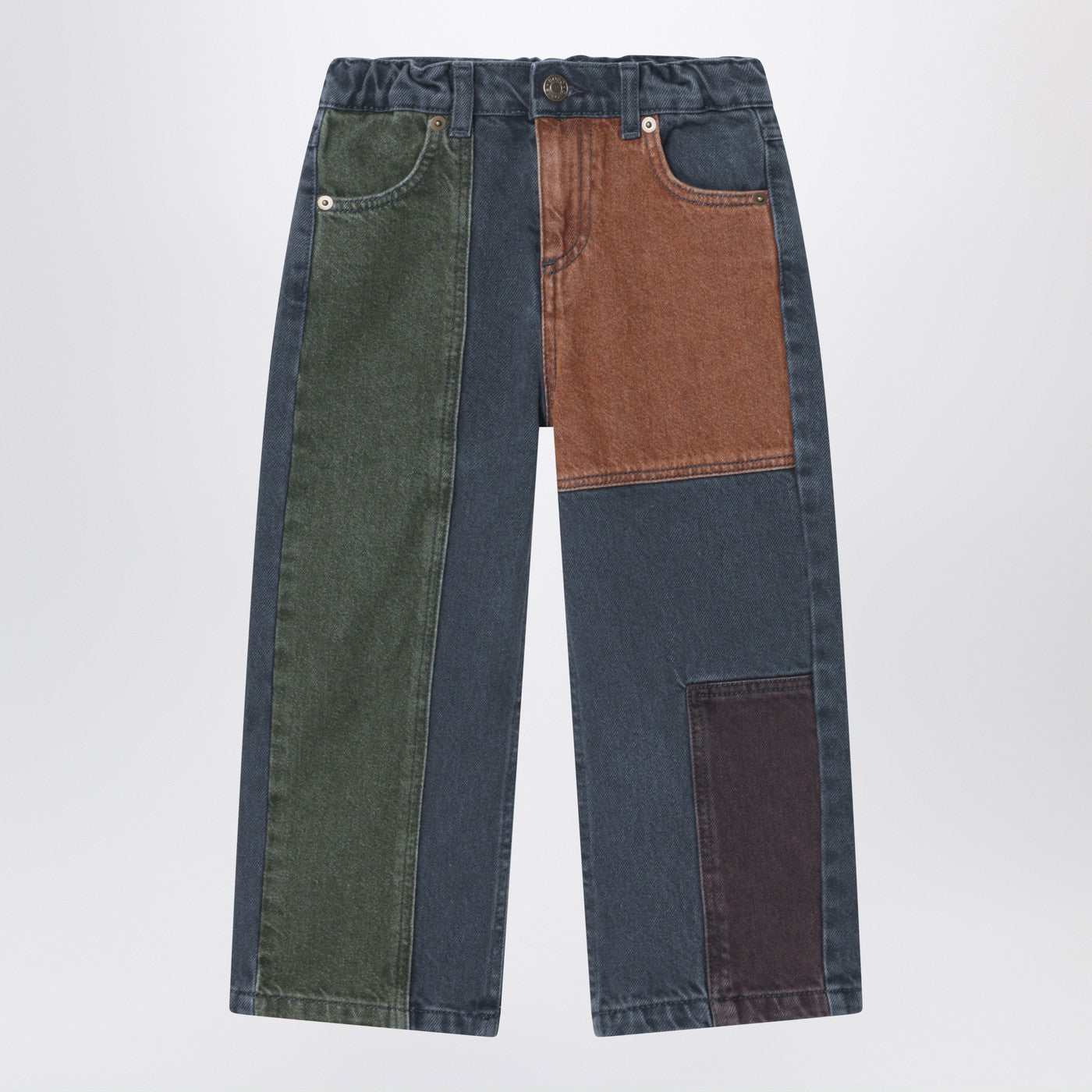BOBO CHOSES Jeans dal design color-block