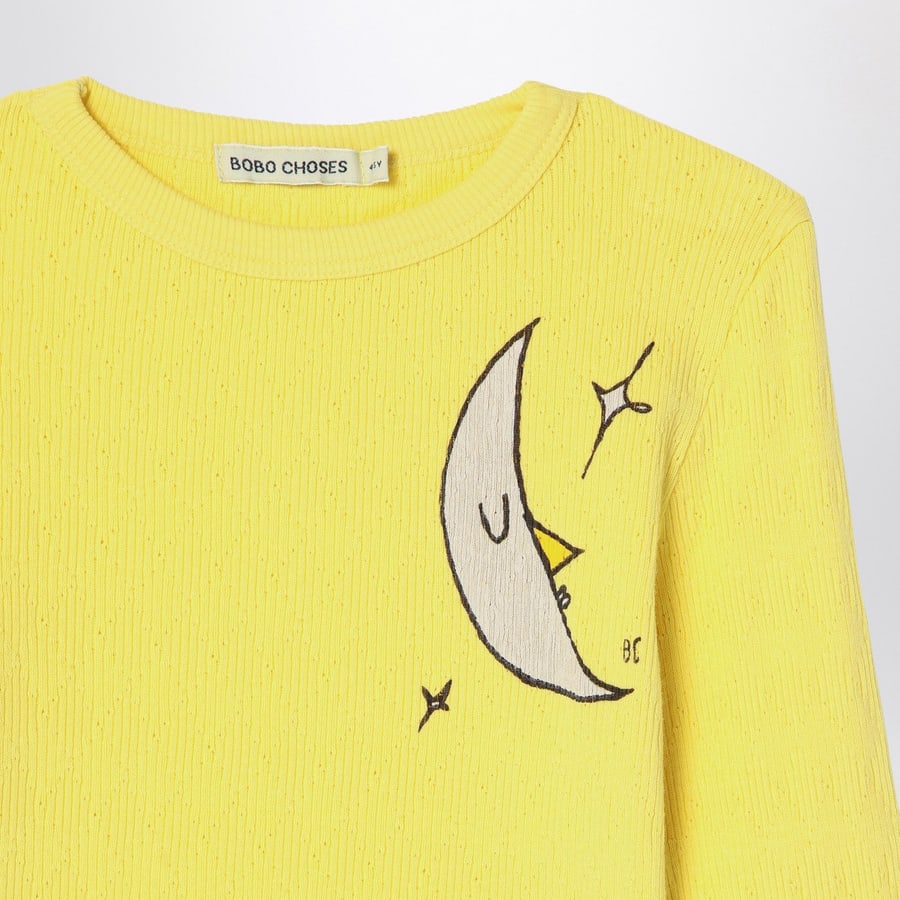 BOBO CHOSES Maglia gialla Beneath The Moon, view 3