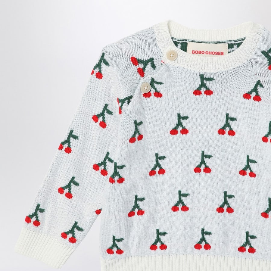 BOBO CHOSES Set tre pezzi Cherry in misto cotone, view 3