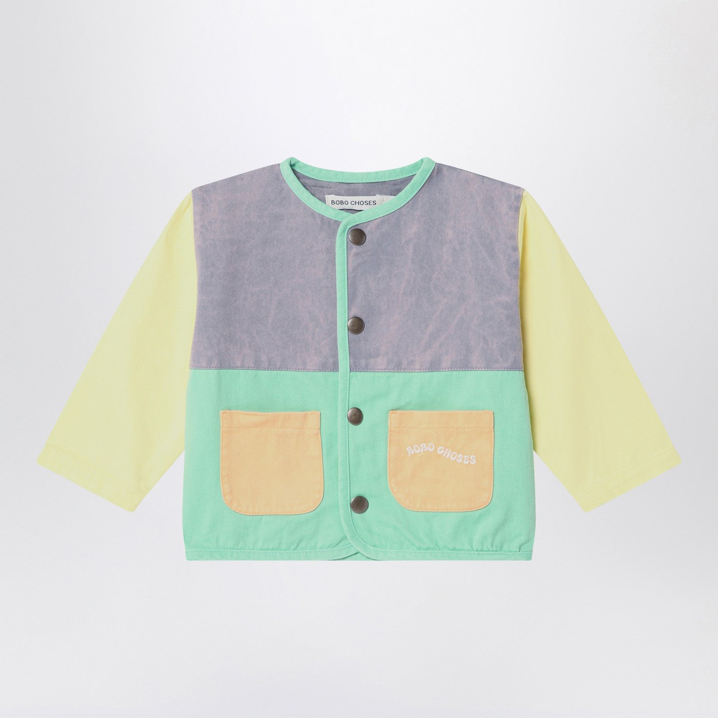 BOBO CHOSES Giacca color-block in cotone