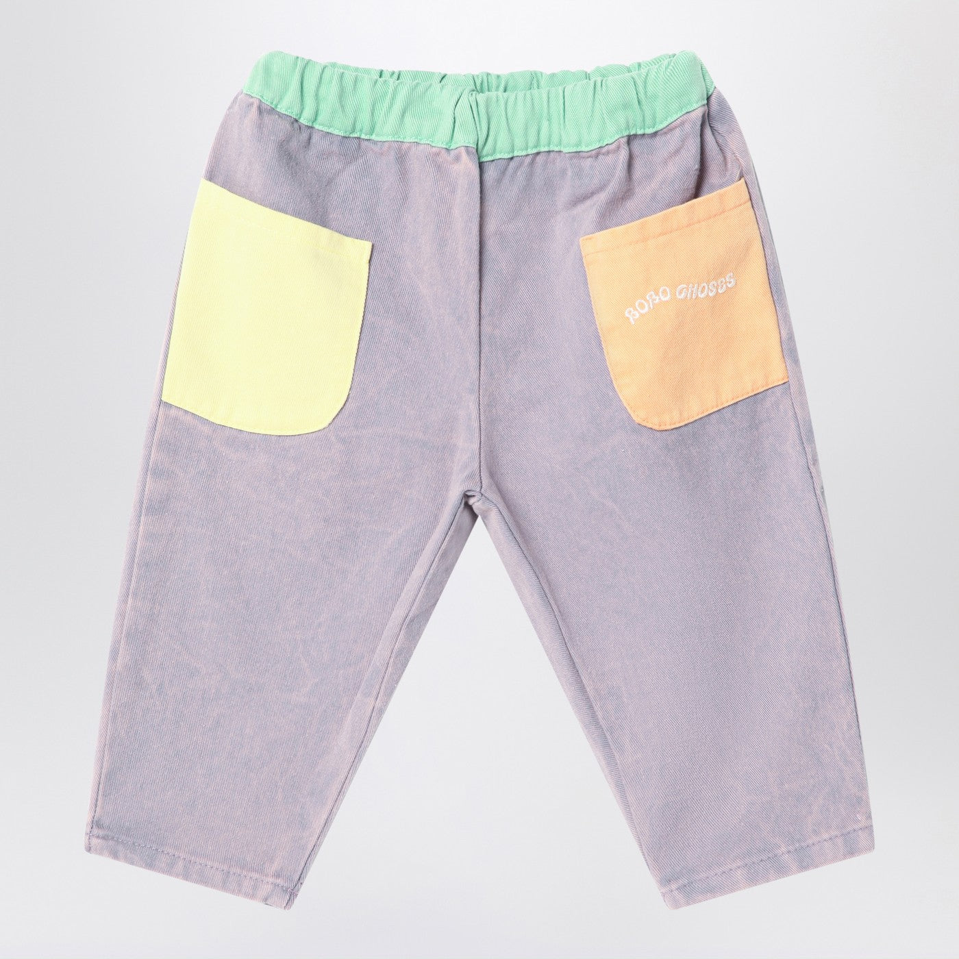 BOBO CHOSES Pantaloni color-block in cotone