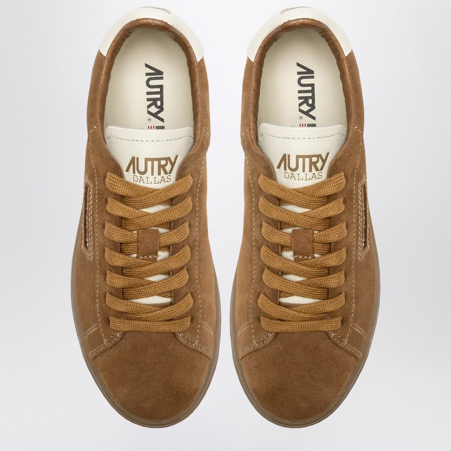 Autry Sneakers Dallas in suede marrone, view 3
