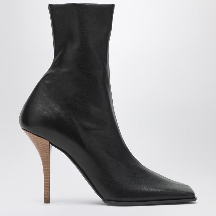 Alaïa Stivaletti a calzino Soft Square neri