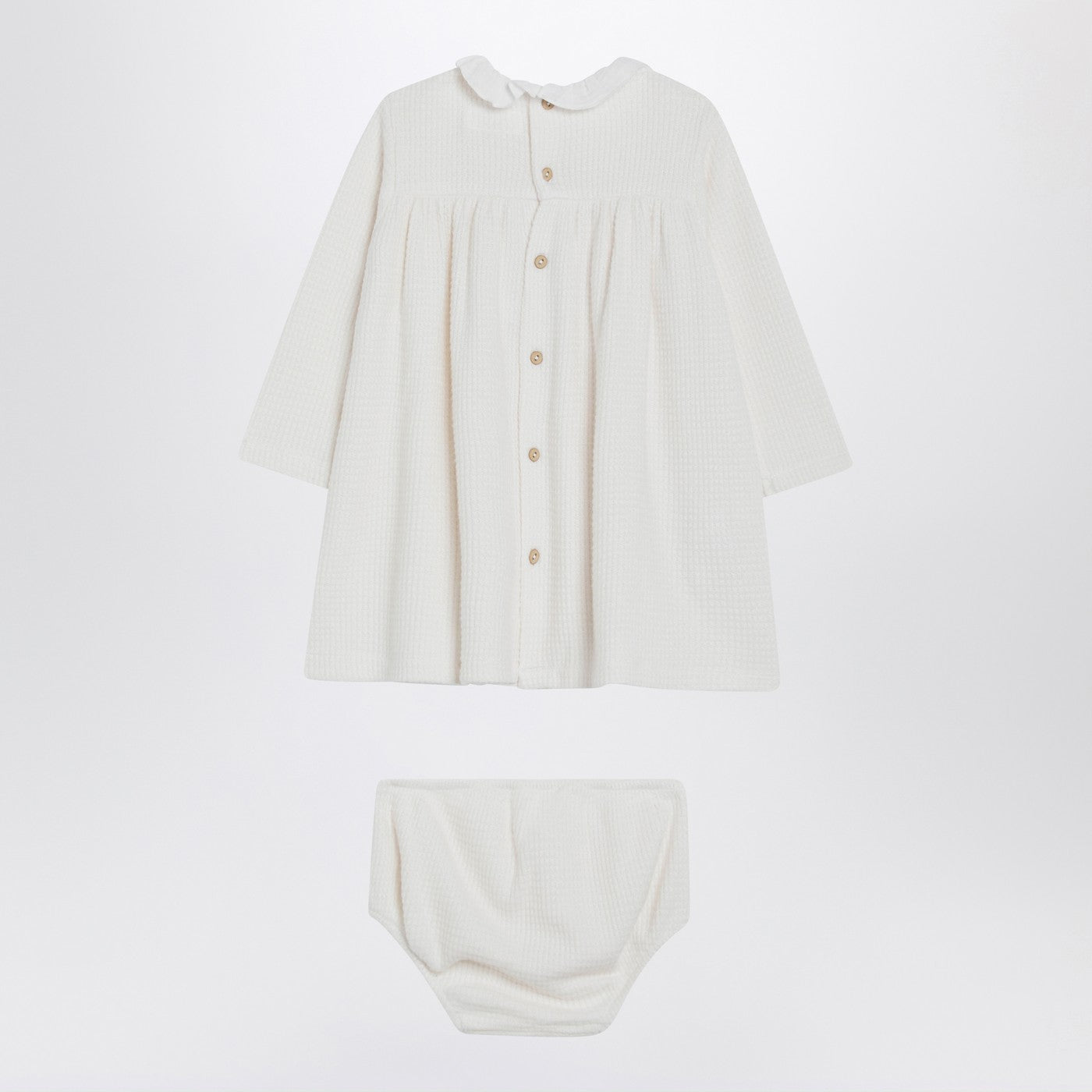 TEDDY & MINOU Abitino con culotte bianco latte, view 2