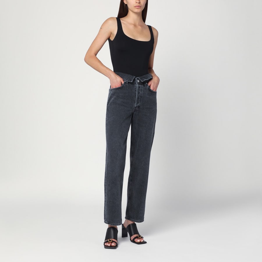 AGOLDE Jeans Echo grigio Zefiro, view 2