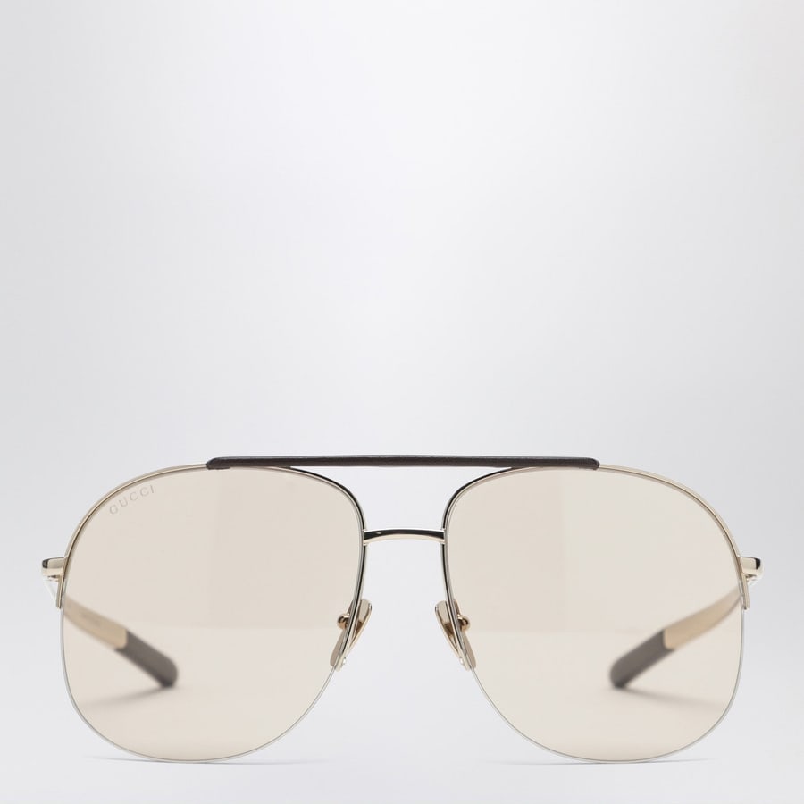 Gucci Occhiali da sole navigator oro