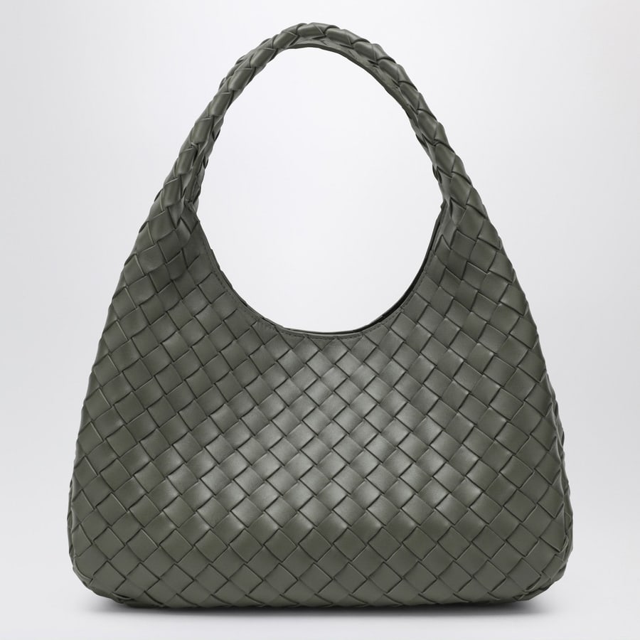 Bottega Veneta Borsa Campana misura media color Pickle