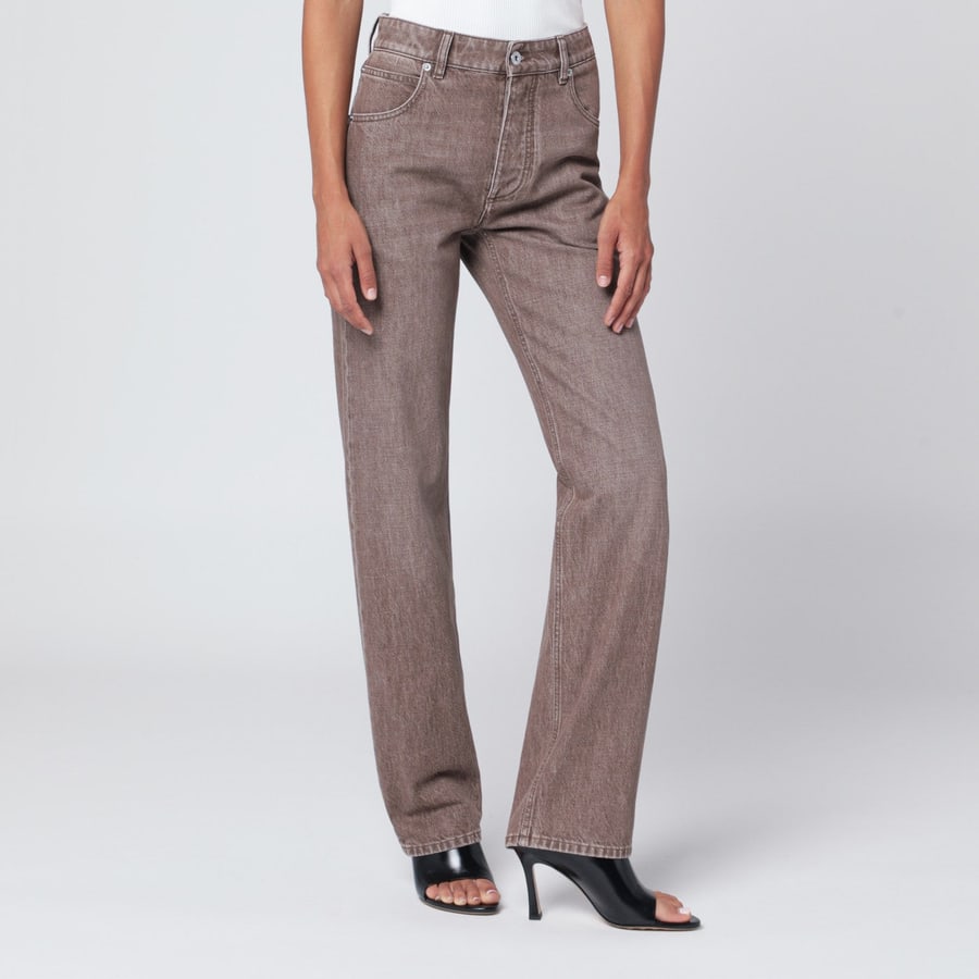 Bottega Veneta Jeans dritto marrone