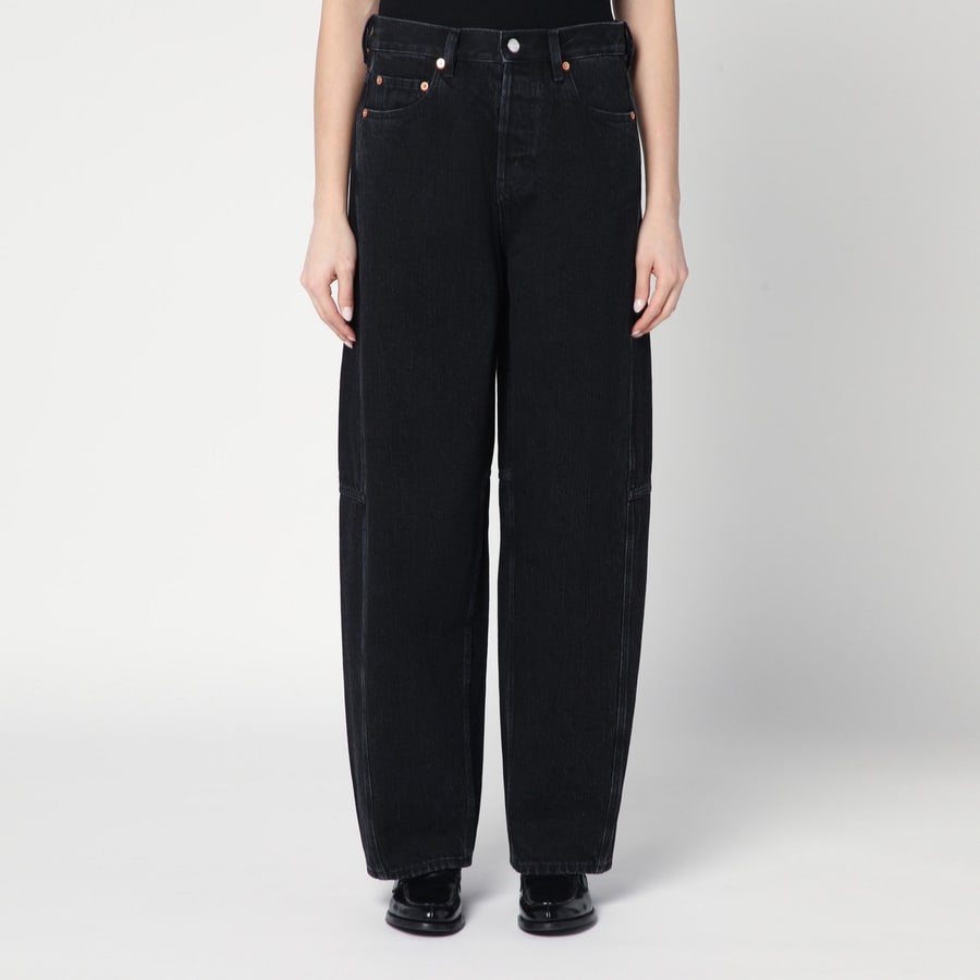 Gucci Jeans ampio nero