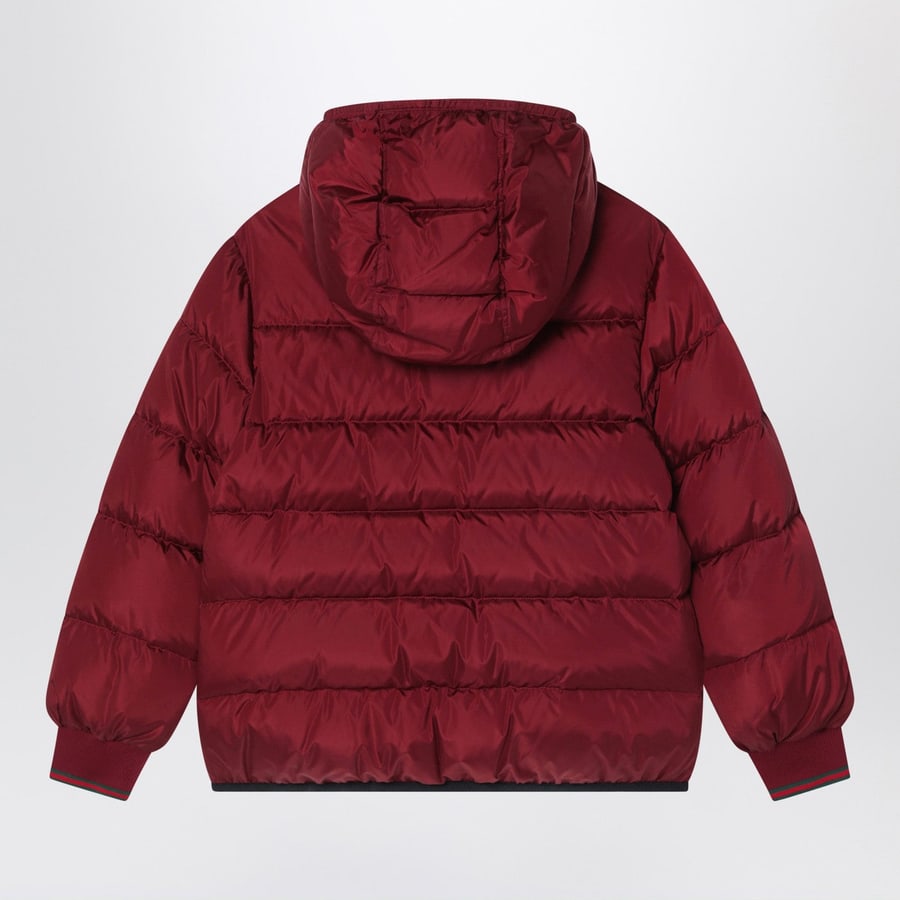 Gucci Giubbotto con zip Rosso Ancora, view 2