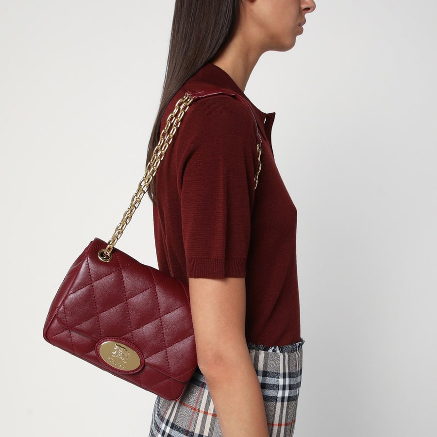 Burberry Borsa Strand media bordeaux, view 2