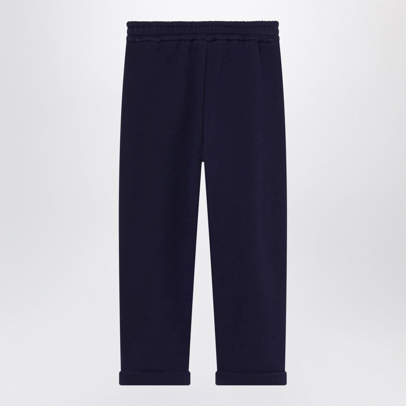 Gucci Pantalone blu scuro con dettaglio Web, view 2