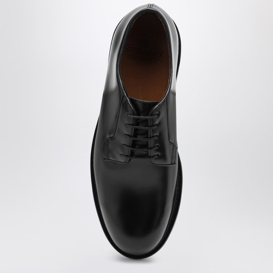 SEBAGO Derby Milton Gyw nera in pelle, view 3