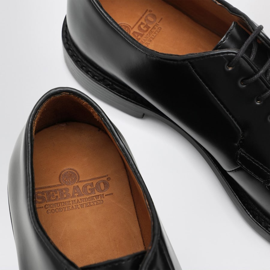 SEBAGO Derby Milton Gyw nera in pelle, view 5